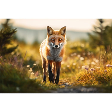 Fox Painting Wall Art